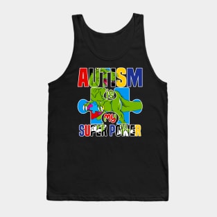 Autism Is My Superpower' Autism Awareness Tank Top